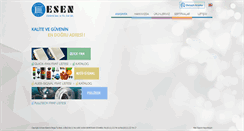 Desktop Screenshot of esen.com.tr